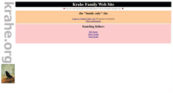 Desktop Screenshot of krahe.org